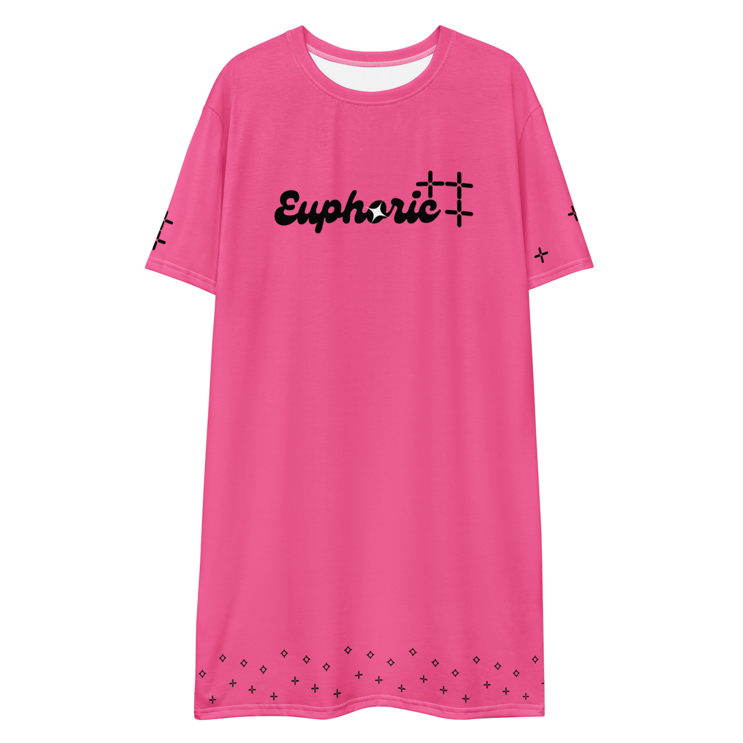 Euphoric BP7 PINK T-Shirt Dress