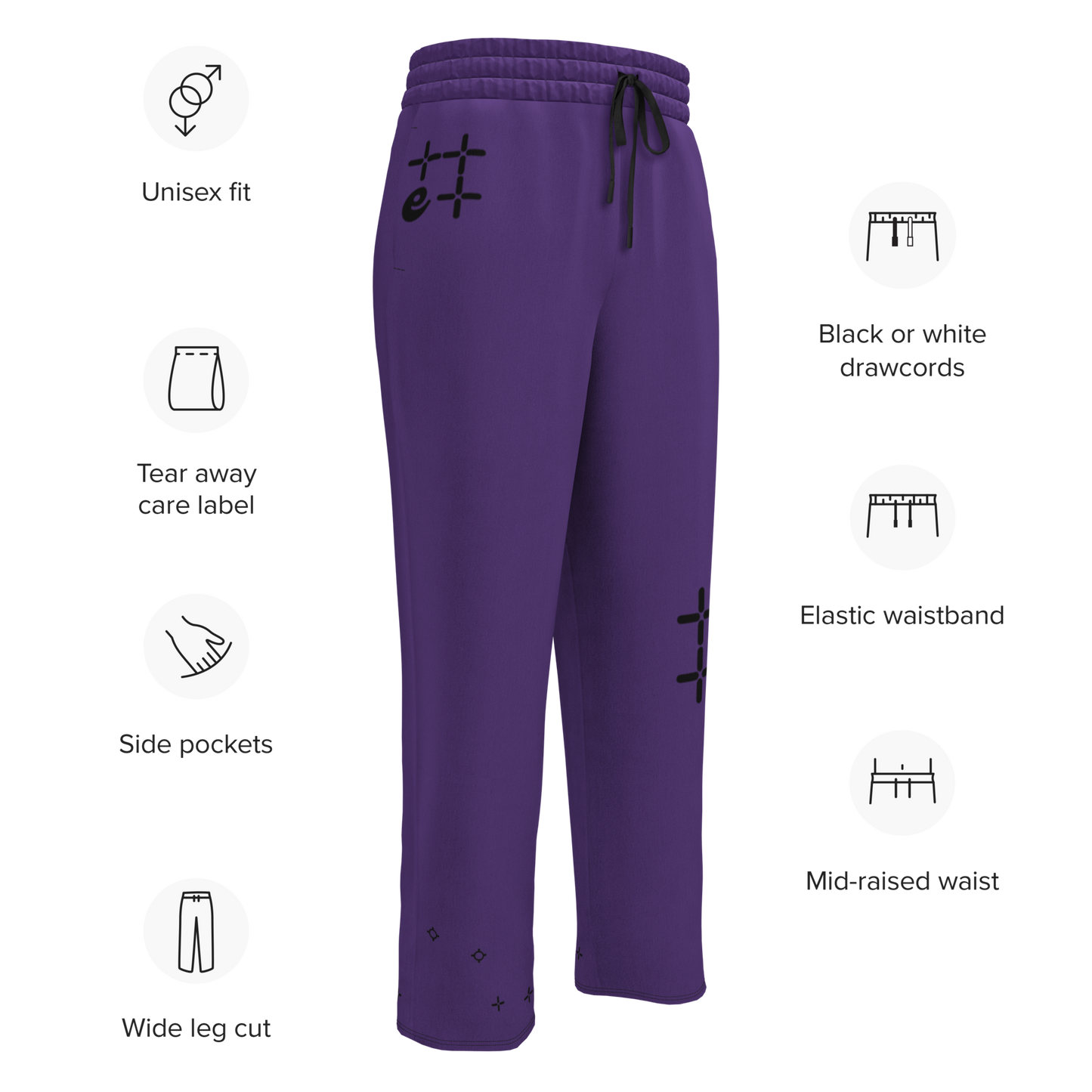 Purple Euphoric BP7 “Saints Row”Unisex joggers