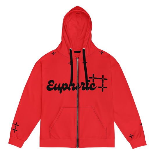 Euphoric BP7 RED Unisex Zip Up