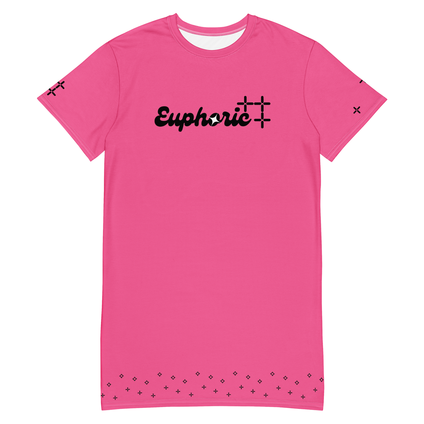 Euphoric BP7 PINK T-Shirt Dress