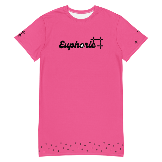 Euphoric BP7 PINK T-Shirt Dress